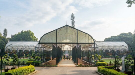 Bangalore city with green spaces