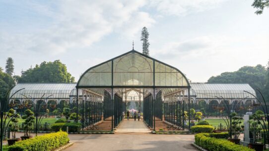 Bangalore city with green spaces
