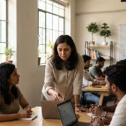 Group of women entrepreneurs discussing business ideas in a meeting