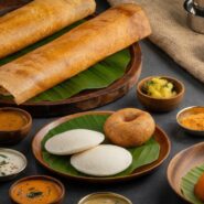 Variety of South Indian and international dishes representing Bengaluru’s diverse food culture