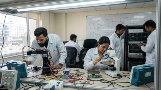 Deep tech startup lab in Bengaluru developing cutting edge engineering systems
