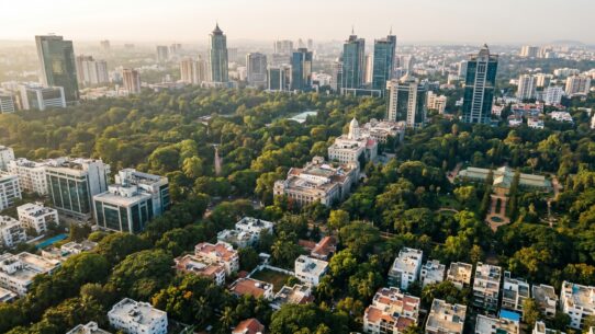 what makes Bangalore special green city skyline