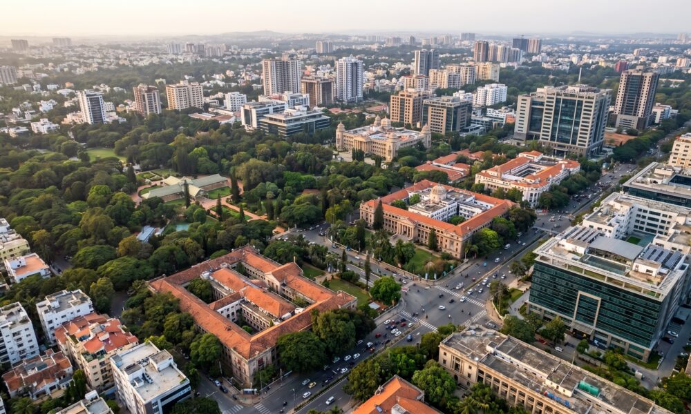 what makes Bangalore special green city skyline